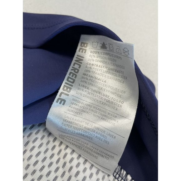 Sugoi Womens Cycling Jersey Size M Stretch Zip White Blue Sleeveless - Picture 6 of 7